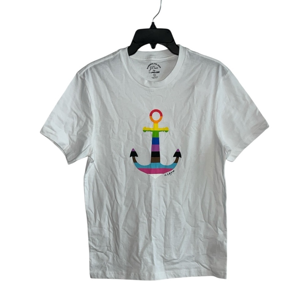 J. Crew PFLAG anchor graphic tee size S NWT - Picture 2 of 7